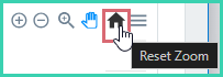 The reseet zoom button is being clicked.
